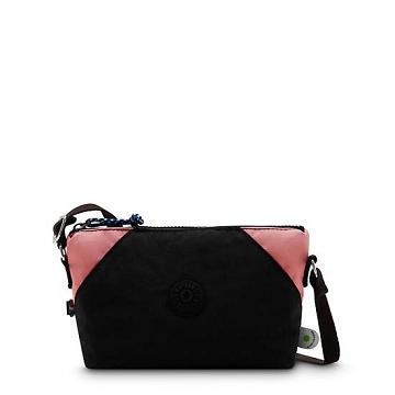 Kipling Art Extra Small Crossbody Bags Black Pink Block | AU 1081OK